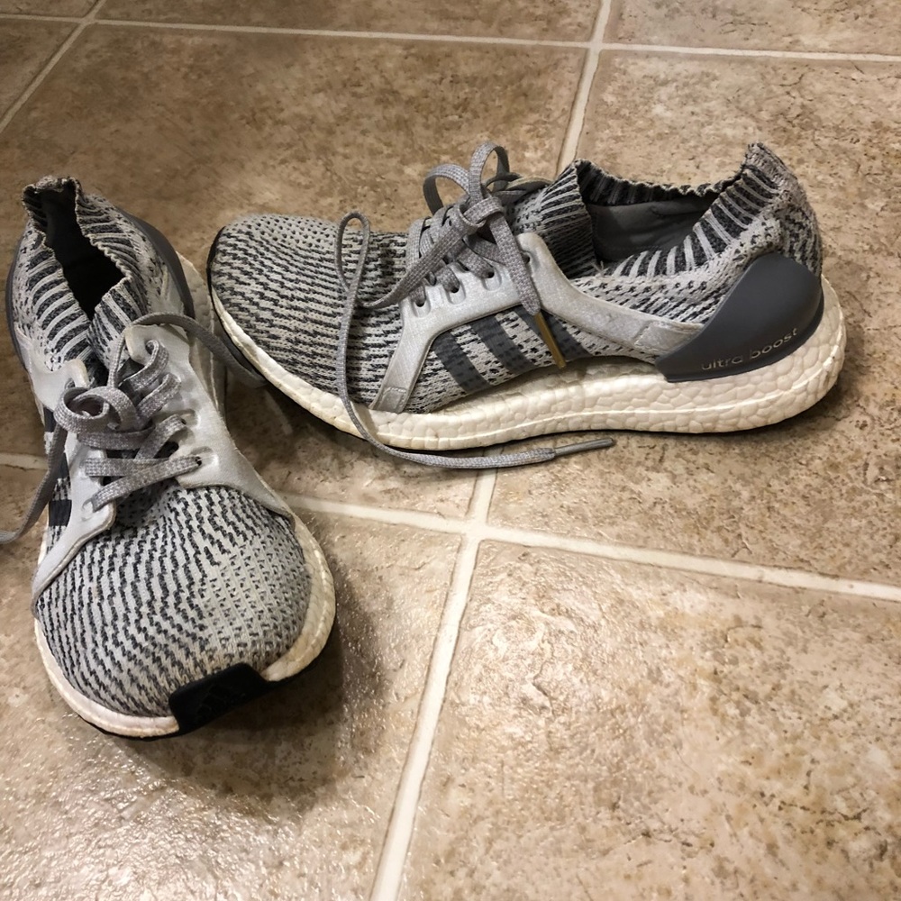 Adidas ultra boost gray shoes